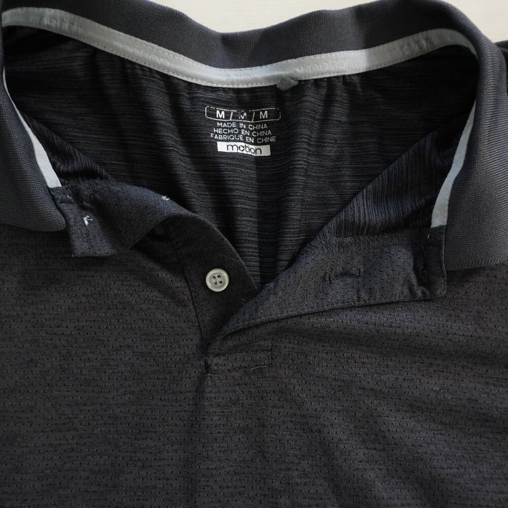 Motion Grey‎ Performance Men’s Polo - Picture 3 of 7